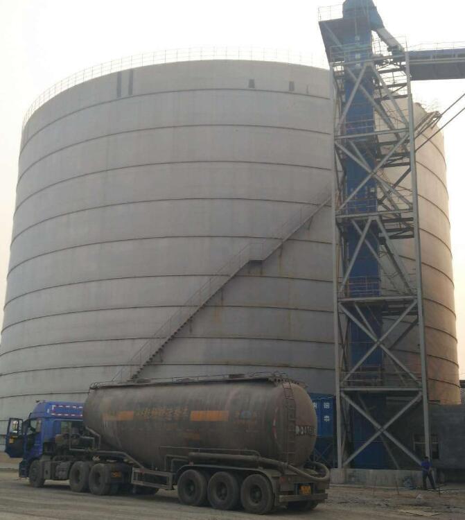 九真镇5万吨钢板库