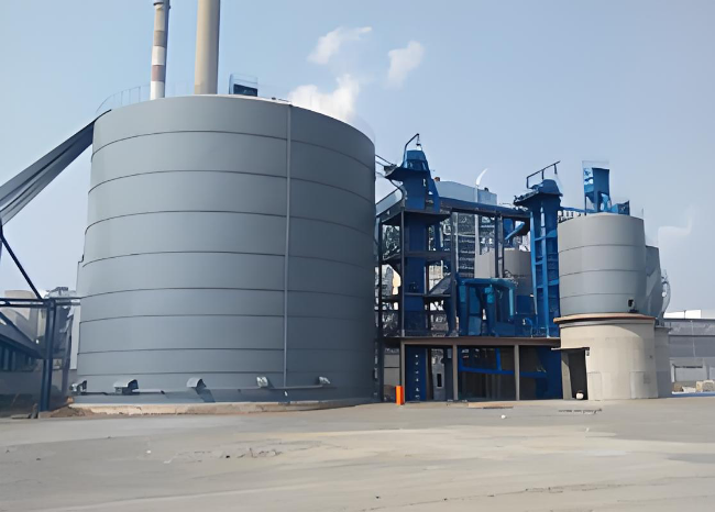 九真镇1万吨钢板仓